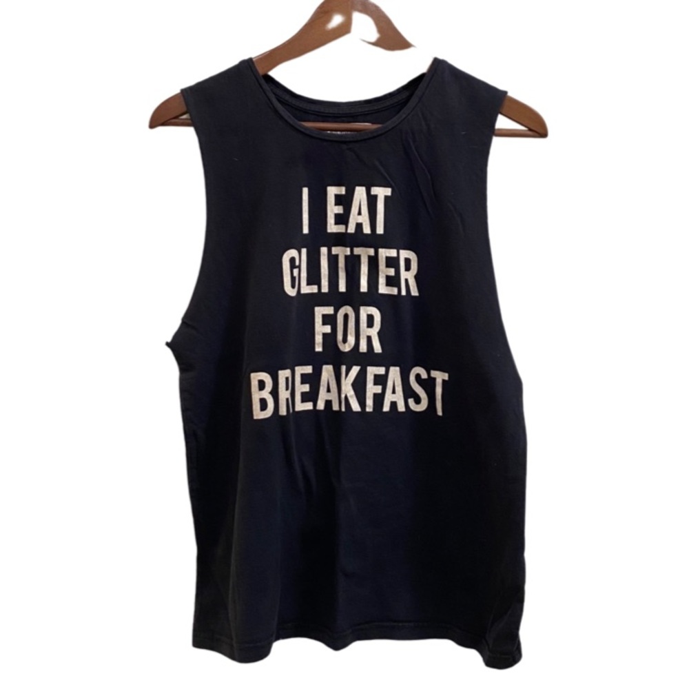 I Eat Glitter for Breakfast tank